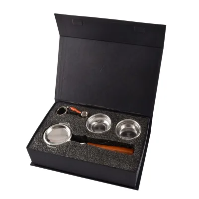 CAFEMASY Coffee Tools Espresso Tamper 51mm 54mm 58mm Portafilter Set Stainless Steel Coffee Bottomless Portafilter for Breville