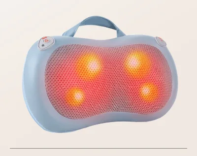 Portable Kneading Neck Infrared Massage Pillow Portable Soft Massage Pillow Neck With Heating