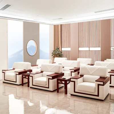 Modern Single Seat Office Furniture Sofa Set for Government Projects Hotels Schools Hospitals-Factory Direct Sales