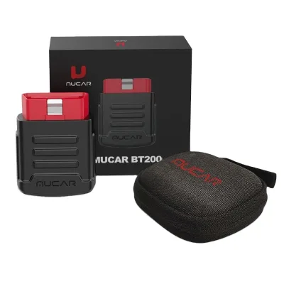 MUCAR BT200 Automotive OBD2 Code Reader Diagnostic Scanner with Full System for for Android & IOS Universal Cars