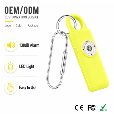 Factory Supply Custom Logo Personal Alarm Portable SOS Safety Device Support OEM ODM Bulk Order