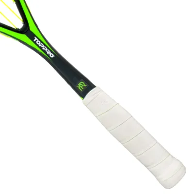 DYNANIC JR Professional Squash Rackets-Super Light Weight Carbon Fiber Power 72.97 SQ INCH OLIVER MOLD BLACK-GREEN FL. YELLOW