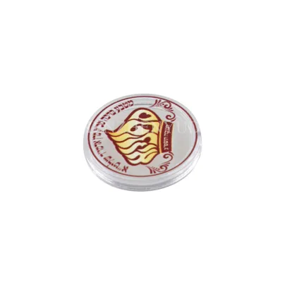 30mm Round Plastic Coin Holder 100 Pieces Crescent Opening Case Coin Capsules with Ring Foam Gasket for Coin