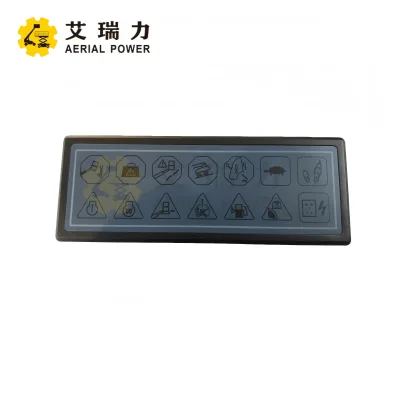 Platform Display Panel 1020405057 for Zoomlion and XCMG Boom Lift XGS28K