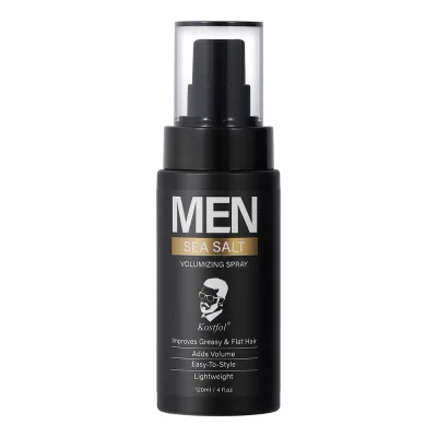 Factory Customized Men's Refreshing Volume Hairspray Easy Styling Lightweight Texturizing Sea Salt Spray