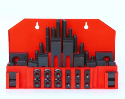 58pcs Deluxe Steel Clamping Kit for Milling Machine Working Holding