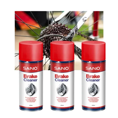 SANVO Brake Cleaner Spray Cleaning Wheels and Tires Rim Cleaner & Brake Dust Remover Brake and Drivetrain Cleaner for Bicycles