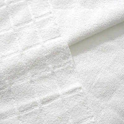 Factory-Produced 600g Microfiber IHram Hajj Towel Disposable Sustainable for Muslim Pilgrims Solid Color Polyester Custom Logo