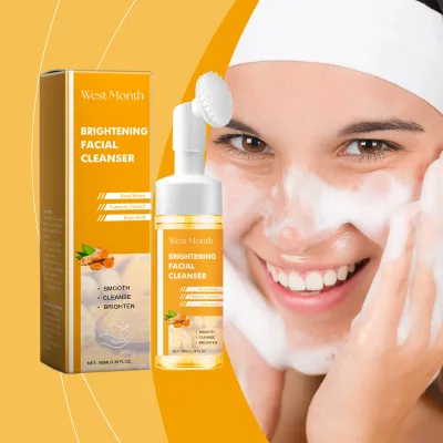 Gentle Turmeric Cleanser for Hydrating, Beautifying, and Non-Tightening Facial Cleansing
