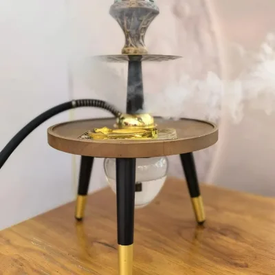 New 4234 Luxury Hookah Set High-End with Small Table for Gift Occasions