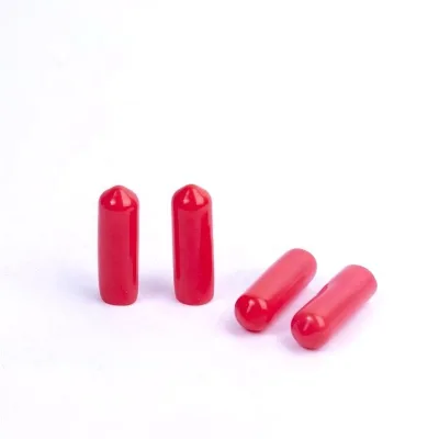 End Caps Plastic Rubber Vacuum Cap Rubber Cap Vacuum Round Pipe Fitting Connector Rubber Rings Flat