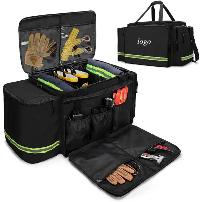 Wholesale Firefighter Rescue Equipment Storage Bag Safety Polyester Fire Accessories Duffel Bag for Fireman