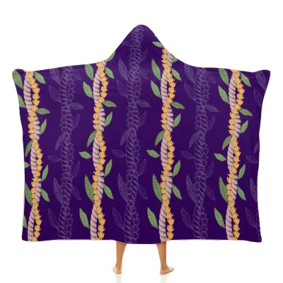 Popular Hawaiian-Style Heat-Transfer Printed Durable Breathable Waterproof Warm & Comfortable Unisex Polyester Fabric Weight