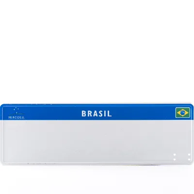 Embossed License Plate Reflective Semi Finished License Plate Custom With High Quality License Plate Sheeting