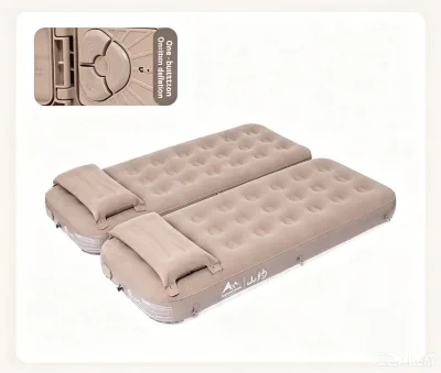Single Double Inflatable Mattress with Pump Pillow Automatic Air Cushion Bed Lazy-Folding for Home Furniture Outdoor Camping