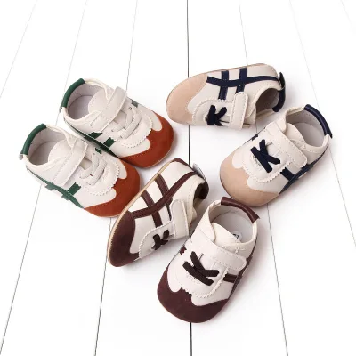 Soft Sole Newborn Infant Anti-slip Shoes Spring Autumn Leather Toddler First Walker Baby Shoes