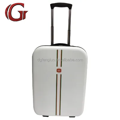 Factory Supply Foldable PC Soft Hard Combination Rolling Suitcase Portable Collapsible Carry on Luggage for Daily Travel Outdoor