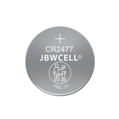 Lithium Battery CR-2477T CR2477 with Extended Temperature From -40 Deg.C to 85 Deg.C for Glucometers or Memory Backup Etc.