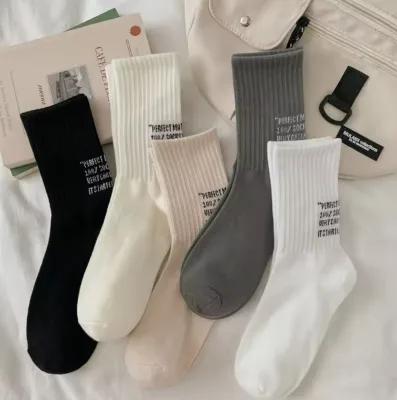 Women Men Custom High Quality Sports Socks-Spring Knitted Breathable Eco-Friendly Cotton Print Logo Crew Socks Children Youth
