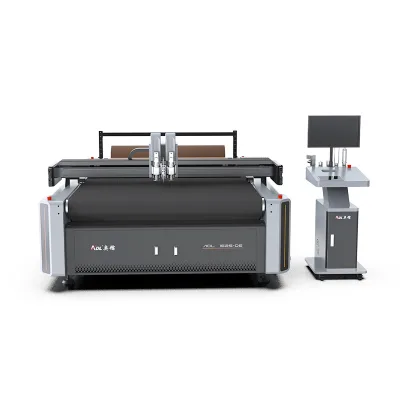 Cnc Digital Flatbed Oscillating Knife Rubber Cutting Machine AOL-1625