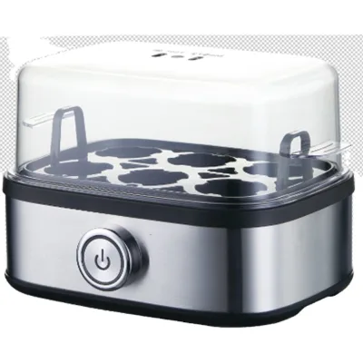 Electric  Egg Boiler  Household Egg Cooker  Digital Version 6 Eggs Automatic SS Housing