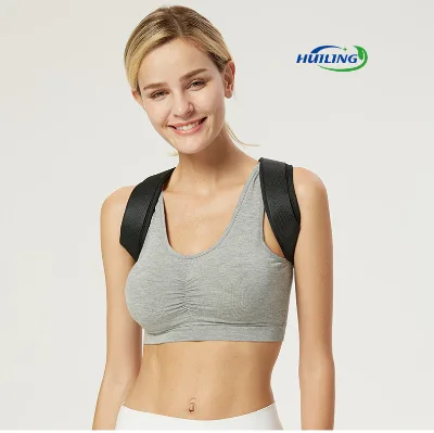 OEM Medical Orthopedic Adjustable Neoprene Shoulder Support Upper Back Posture Corrector