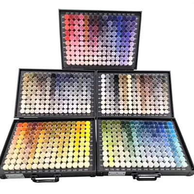 Dihongte DT Acrylic Solid Color Hand-woven Modern Simple Color Box 750 Color Number Soft Decorative Custom Color Matching New