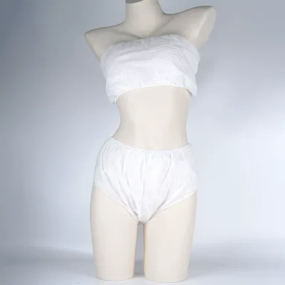 White Independent Packaging Post-natal Period Disposable Non-woven Underwear Women's Disposable Massage Spa Underwear