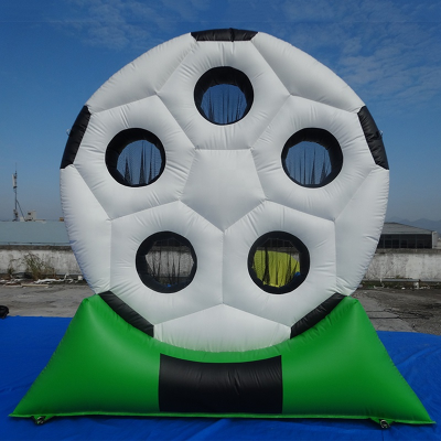Inflatable Football Shooting Game, Interactive Football Toss Game