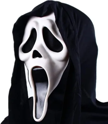 Natural Latex Skull Mask Scary Horror Full Head Masque for Halloween Party Cosplay Props for Your Holiday Costume