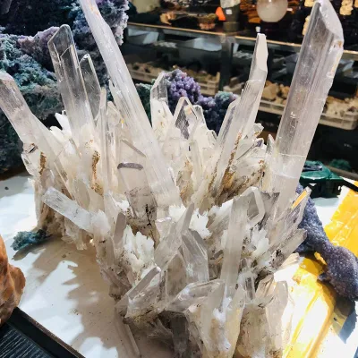 Wholesale Natural Crystal Raw Stone Selenite Cluster Stone for Healing