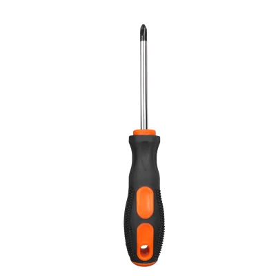 High-Performance Household Phillips Slotted CRV Magnetic One-Way Screwdriver Multi-Purpose Rubber Grip Practical Screwdriver
