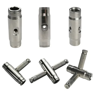 3/8" 9.52mm High Pressure Slip Lock Misting Cooling System Parts Double Nozzle Spray Sprinkler Nozzle Holder