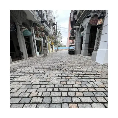 Antique Anti-slip Outdoor Square Granite Floor Paving