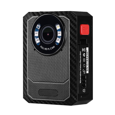 Wearable Camera Storage Max 256G Easy to Use Night Vision Body Camera