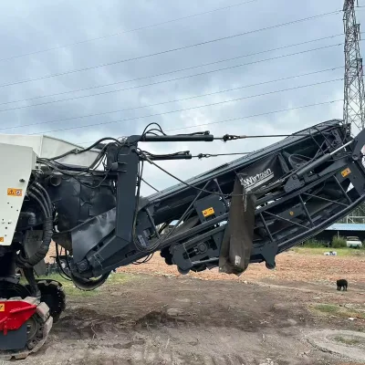 Second Hand German Original W2100 Pavement Milling Machine Heavy Duty Road Rehabilitation Equipment
