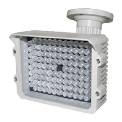 100m Long Distance CCTV IR LED Infrared Illuminator 850nm / White Light IR Illuminator
