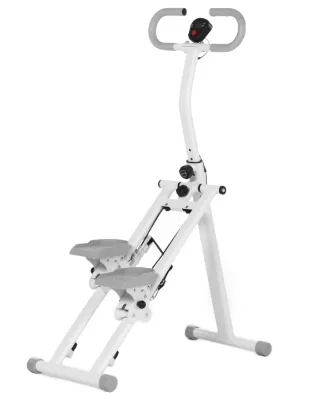 Stair Stepper Vertical Climber Machine Exercise Climber for Home Gym Exercise Whole Body Workout with Black Monitor