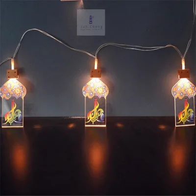 2M 10 Leds New Product LED String Light Battery Powered Christmas Wedding Party Ramadan Eid Decor Lamp