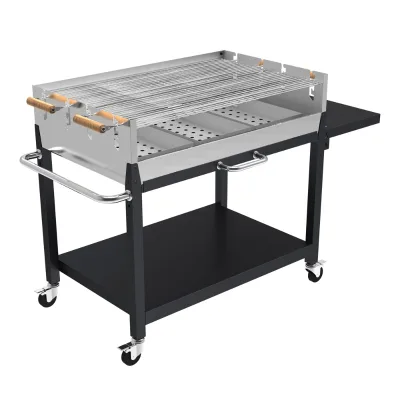 Factory Direct Chromed Barbecue Charcoal Bbq Grill Stainless Steel Commercial Charcoal Grills