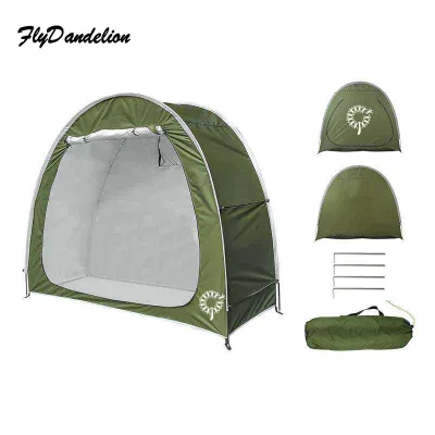Waterproof Outdoor Bike Storage Tent Portable Bicycle Shed Oxford Fabric UV Defense Foldable Design Space Saving for Carport Use