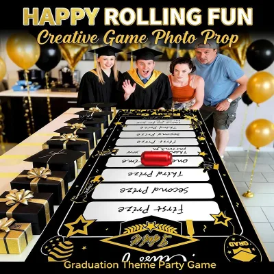 Factory Custom Disposable Plastic PE Rectangle Waterproof Party Rolling Joy Game TableCloth