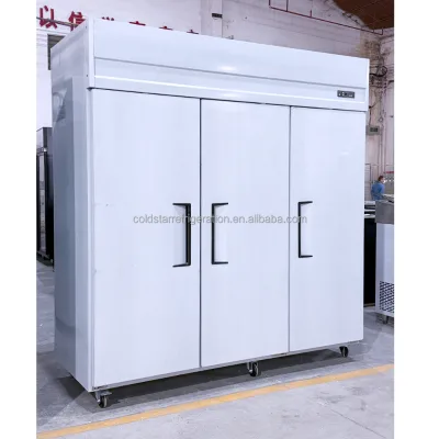 Commercial Kitchen Equipment 3 Doors Upright Freezer Commercial Refrigerator for Restaurant