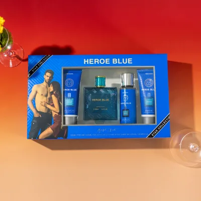Long Lasting Smell Body Care and Perfume Set Hot Seller Gift Set Men's Perfume