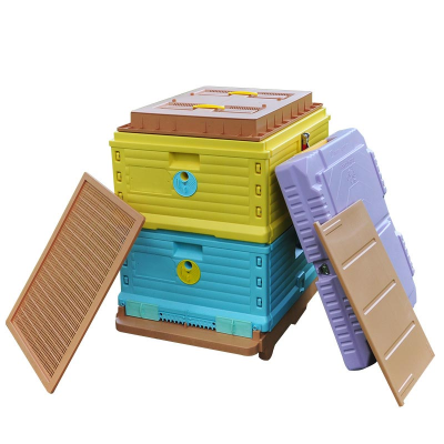 Bee Hive 10 Frames Langstroth Plastic Honey Bee Hive Box