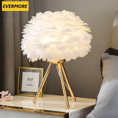 High Quality Table Lamps Luxury Decorative Feather Table Lamp Luxury Table Lamps