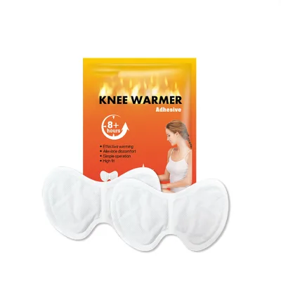 High-quality Best-selling Breathable Disposable Self-heating Knee Warm Compress Pad 65 Peak Temperature Non-woven Fabric for