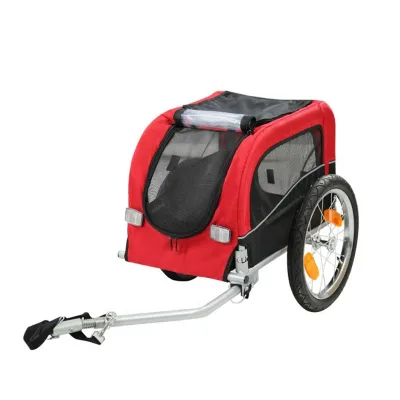 Quad Bike with Tipping Trailer Bike Trailer Utility Trailer Transport Tc3004
