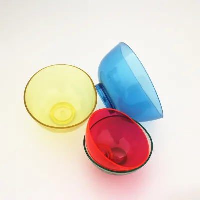 High Quality Dental Lab Flexible Silicone Bowl Rubber Mixing for Gypsum and Plasters