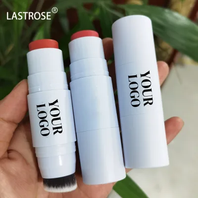 Double-headed Vegan Cheek Matte Blush Stick Brush Face Natural Blendable Tint Blusher Creamy Waterproof Fair Private Label
